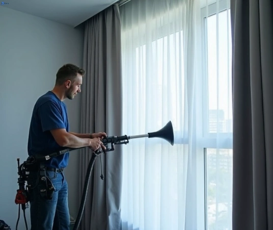 Professional commercial curtain cleaning process equipment Matty Curtain Cleaning ramsgate-beach-nsw